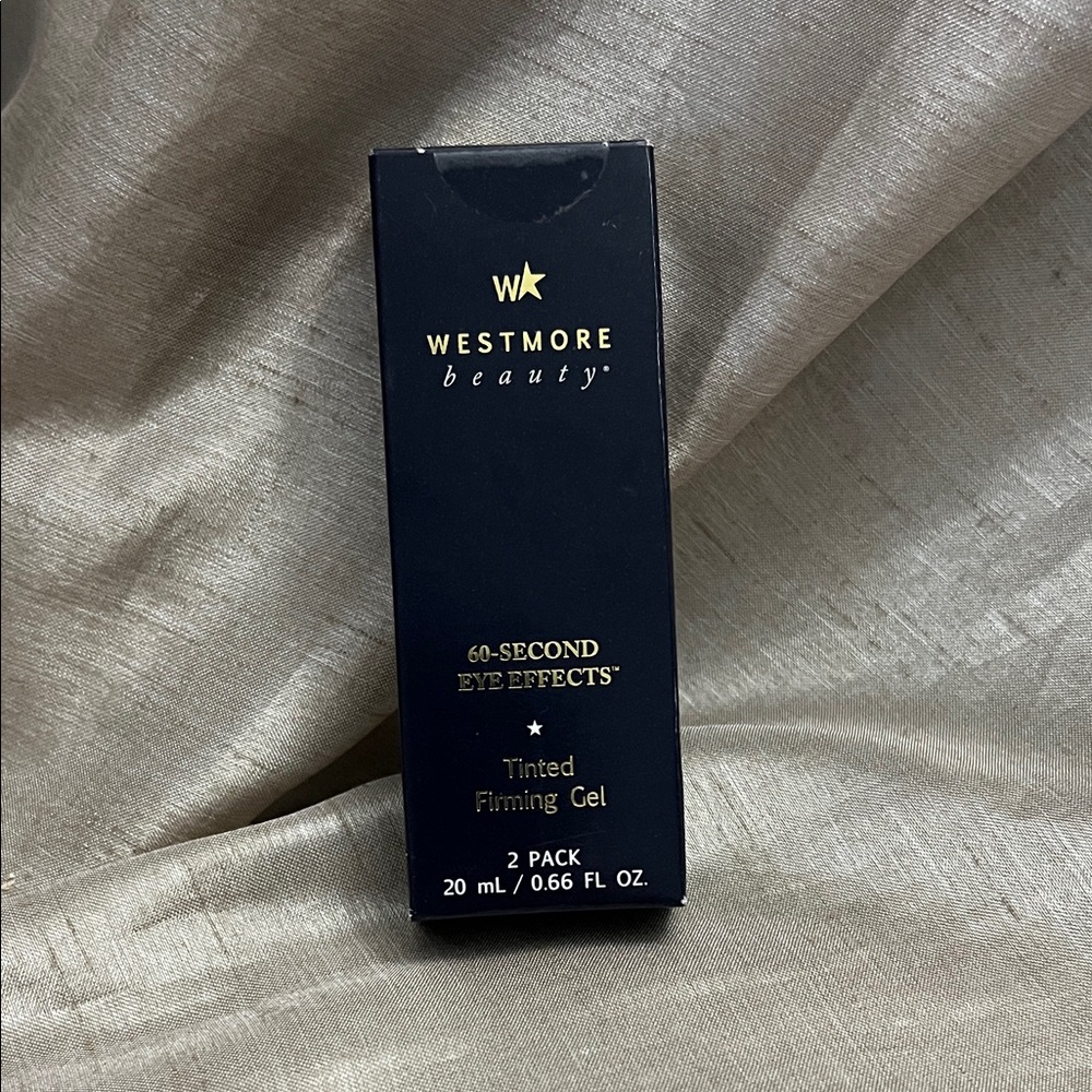 Westmore beauty 60 second eye effects tinted firming gel two pack med deep nib